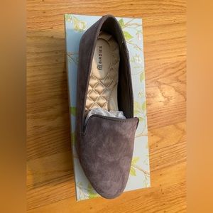 Birdies Womens Gray Suede Starling Size 8.5 - NIB